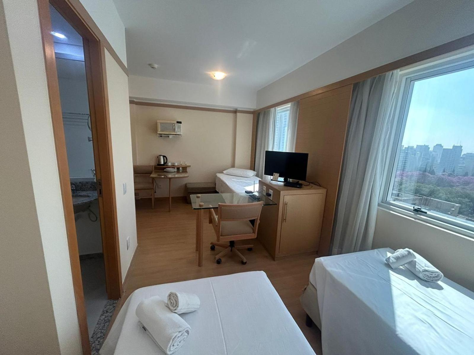 Apto 1107 - Flat Bela Cintra - Proximo Avenida Paulista 圣保罗 外观 照片